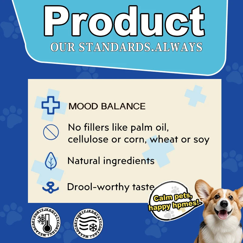 Calming Melatonin Chews for Dogs Stress Relief and Relaxation