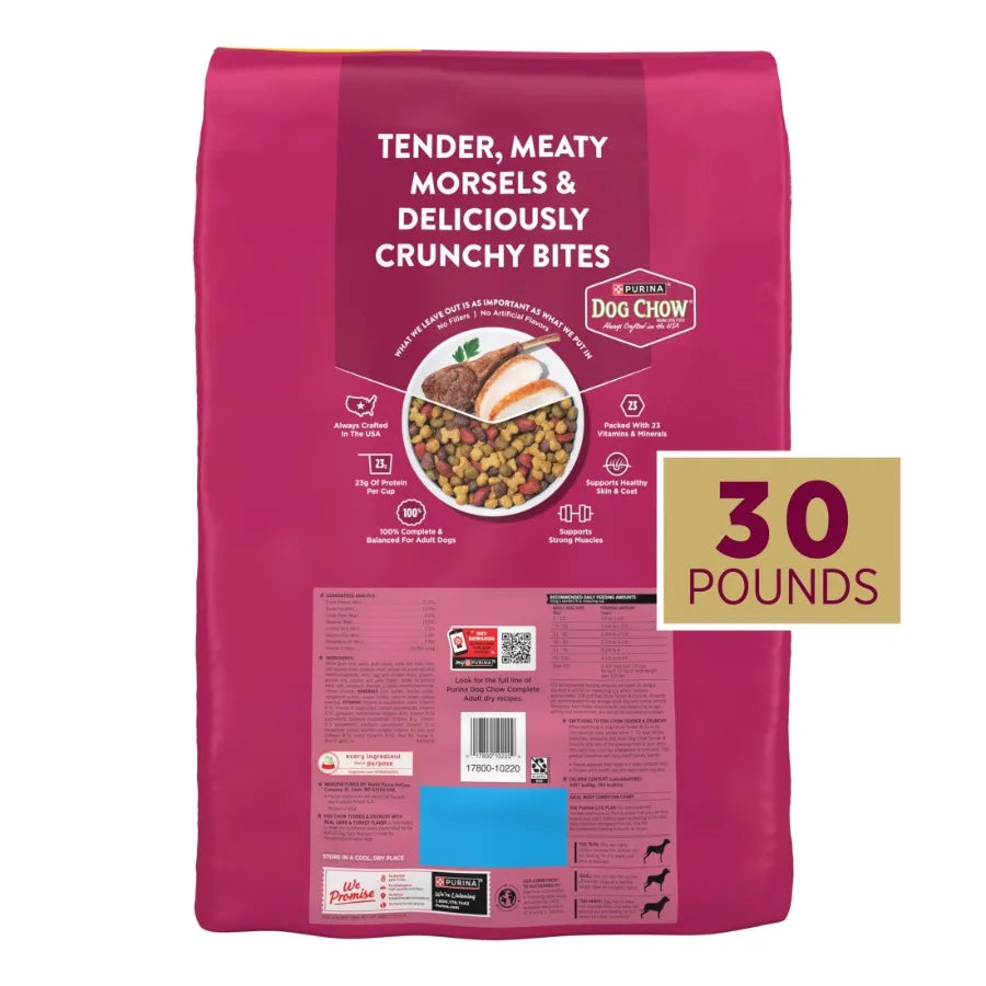 Tender and Crunchy Lamb and Turkey Flavor Dry Dog Food
