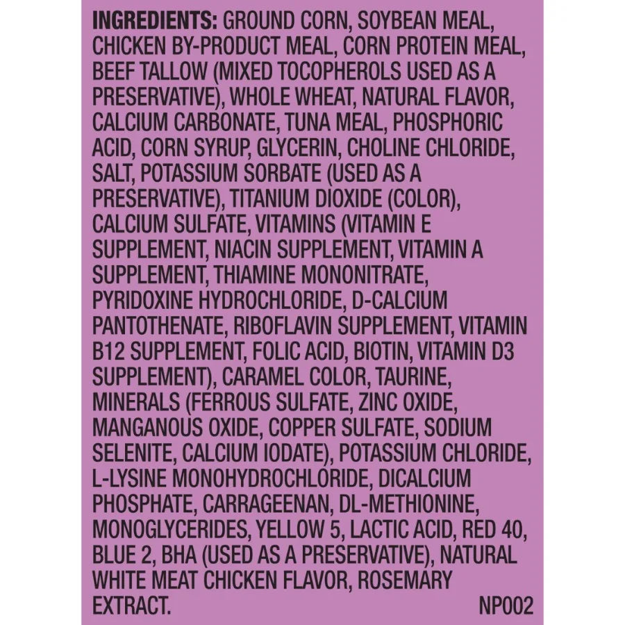 Tender Centers Dry Cat Food Basted Bites Chicken Tuna Flavor