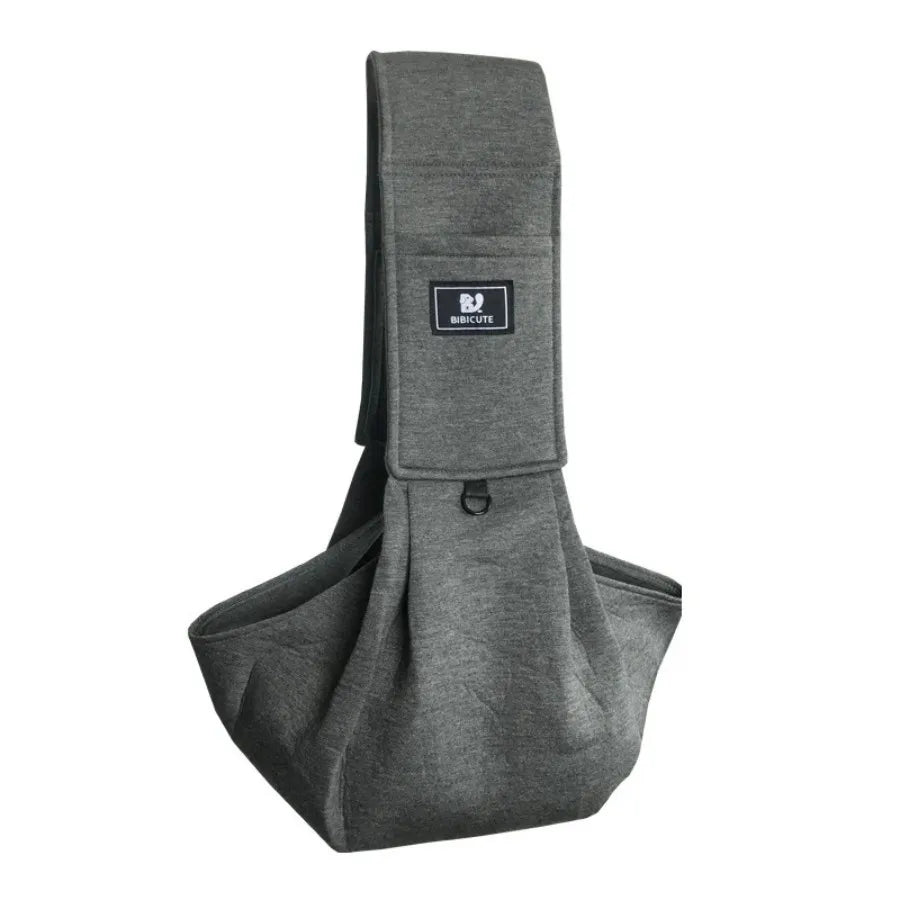 Adjustable Soft Knit Pet Sling Carrier Bag Hands Free Crossbody Breathable