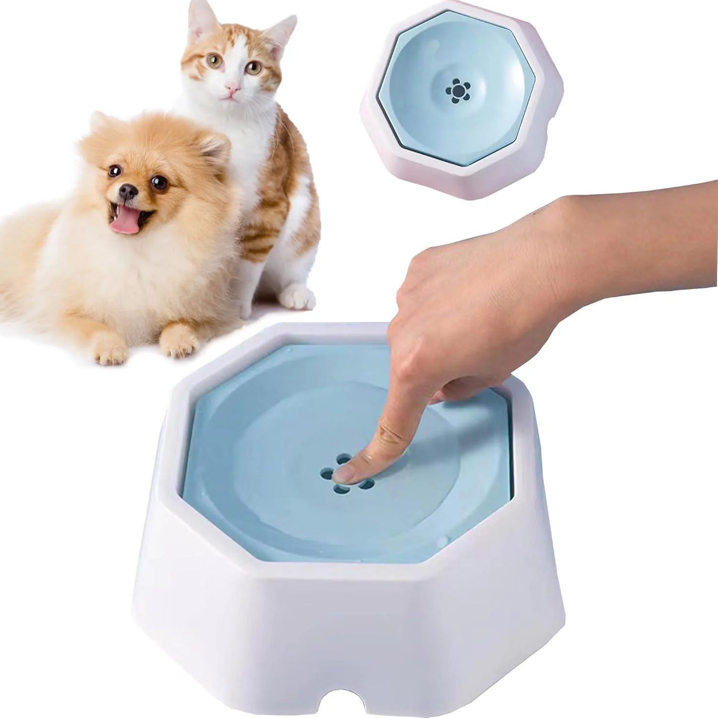 No Spill Splash Free Pet Water Feeder For Car Travel