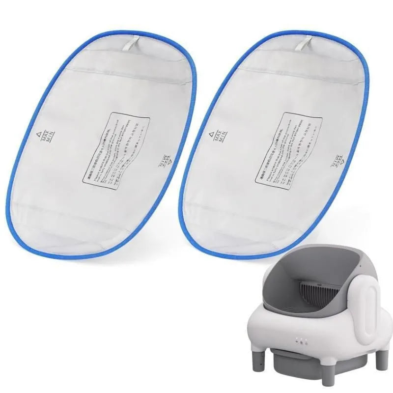 Leak Proof Waterproof Cat Litter Box Liners For Self Cleaning Boxes 2 Pack