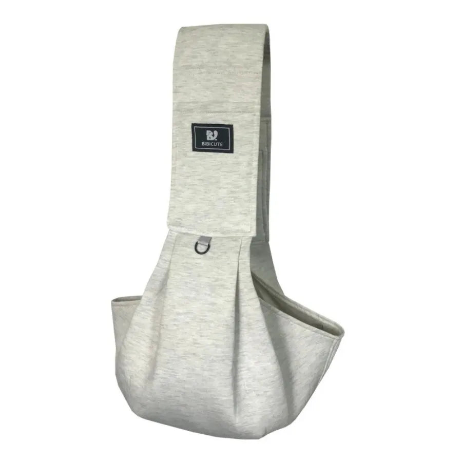 Adjustable Soft Knit Pet Sling Carrier Bag Hands Free Crossbody Breathable