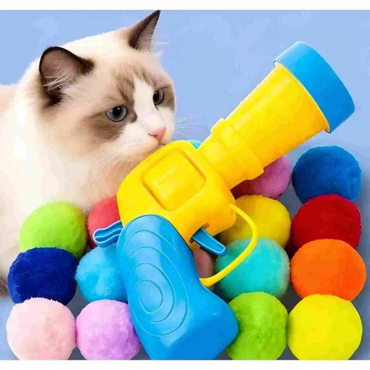 Fumoi 20 Pack Soft Plush Cat Toy Balls Interactive Balls