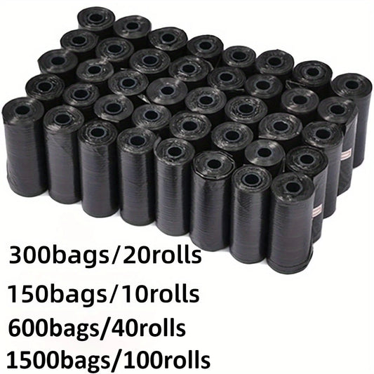Dog Poop Bags 300/1500 Pcs Portable Leak Proof Waste Bags