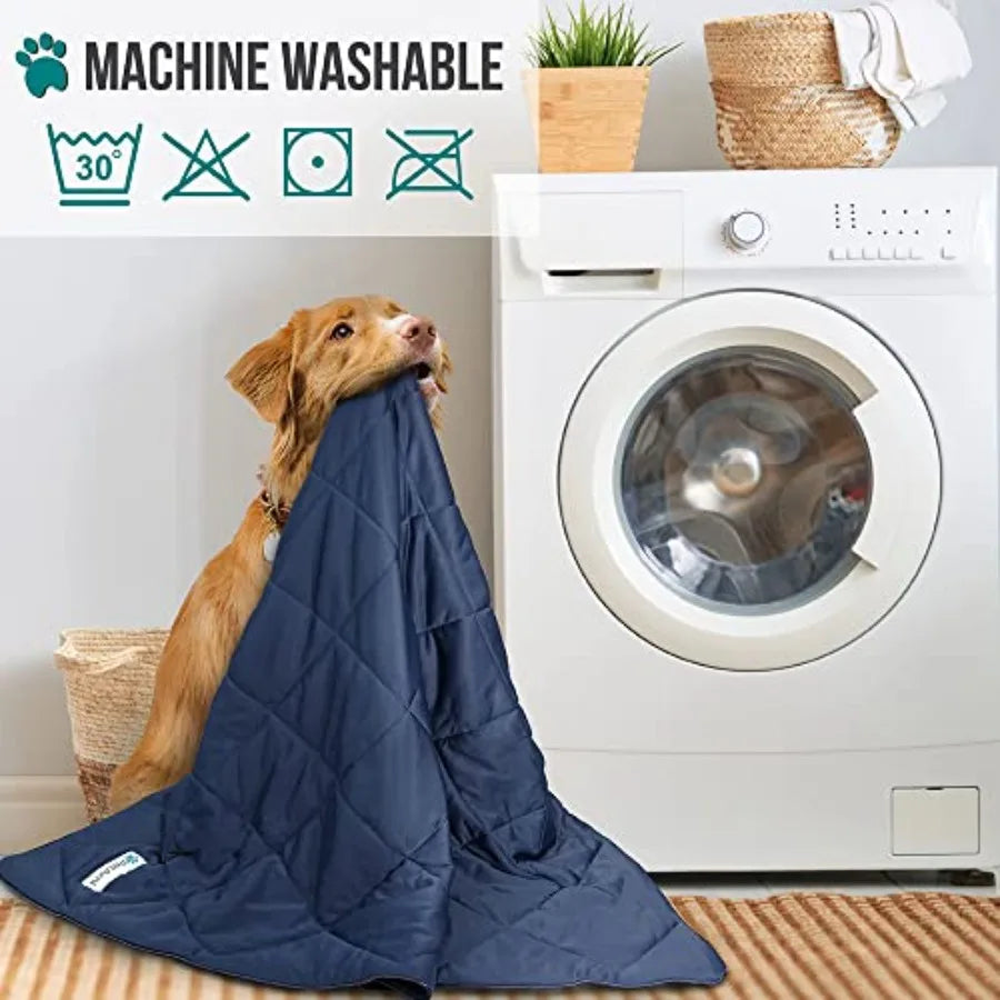 Cooling Dog Blanket Lightweight Fluffy Pet Throw Bed Cover