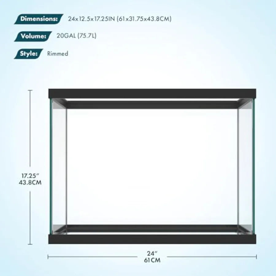 Glass Aquarium Tank For Freshwater And Saltwater Betta