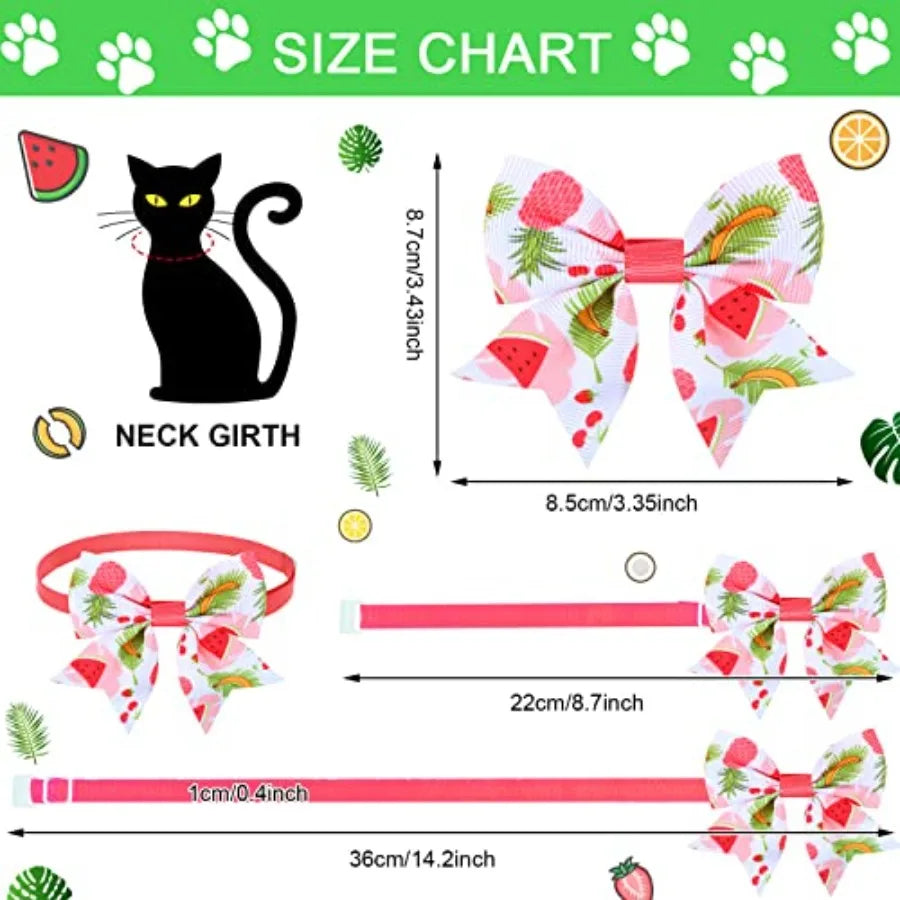 Adjustable Polyester Dog Bow Tie Collars Bulk For Grooming Pets