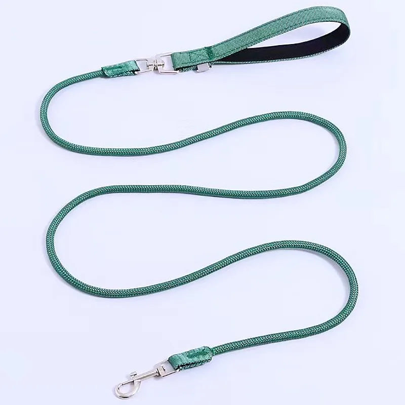 Premium Nylon Dog Leash With Padded Handle For Safer Walking
