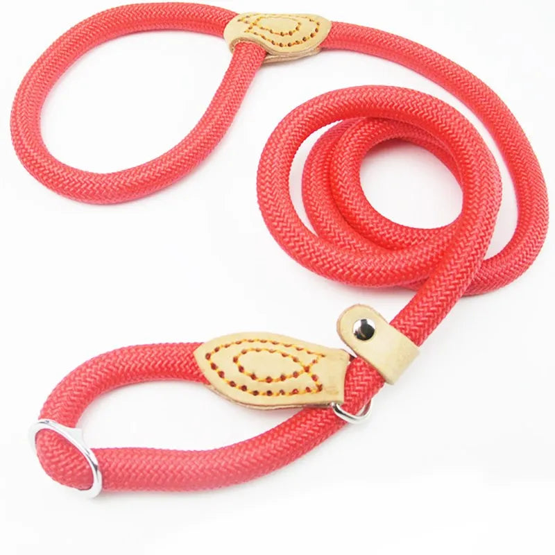 Nylon Dog Leash Heavy Duty Braided Training Lead For Dogs