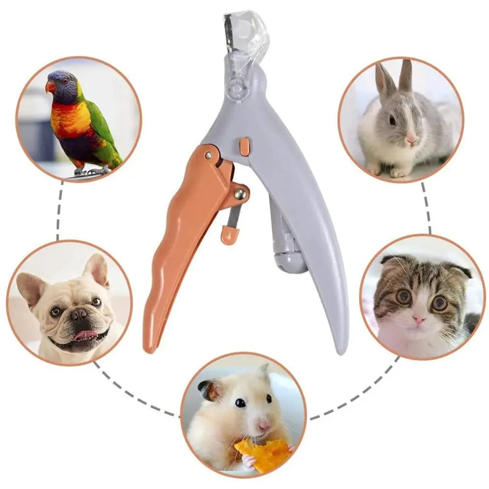 Pet Nail Clipper With LED Light And Magnifier For Pets