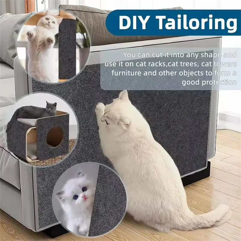 Cat Scratcher Sofa Protector Self Adhesive Carpet DIY Pad