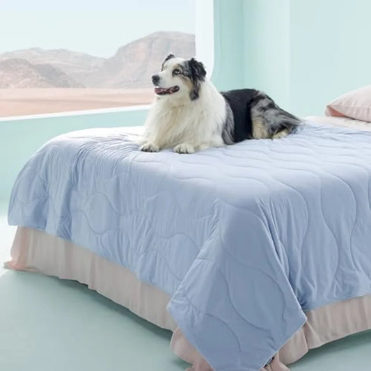 QMAX Self Cooling Dog Mat for Beds Breathable Summer Comfort