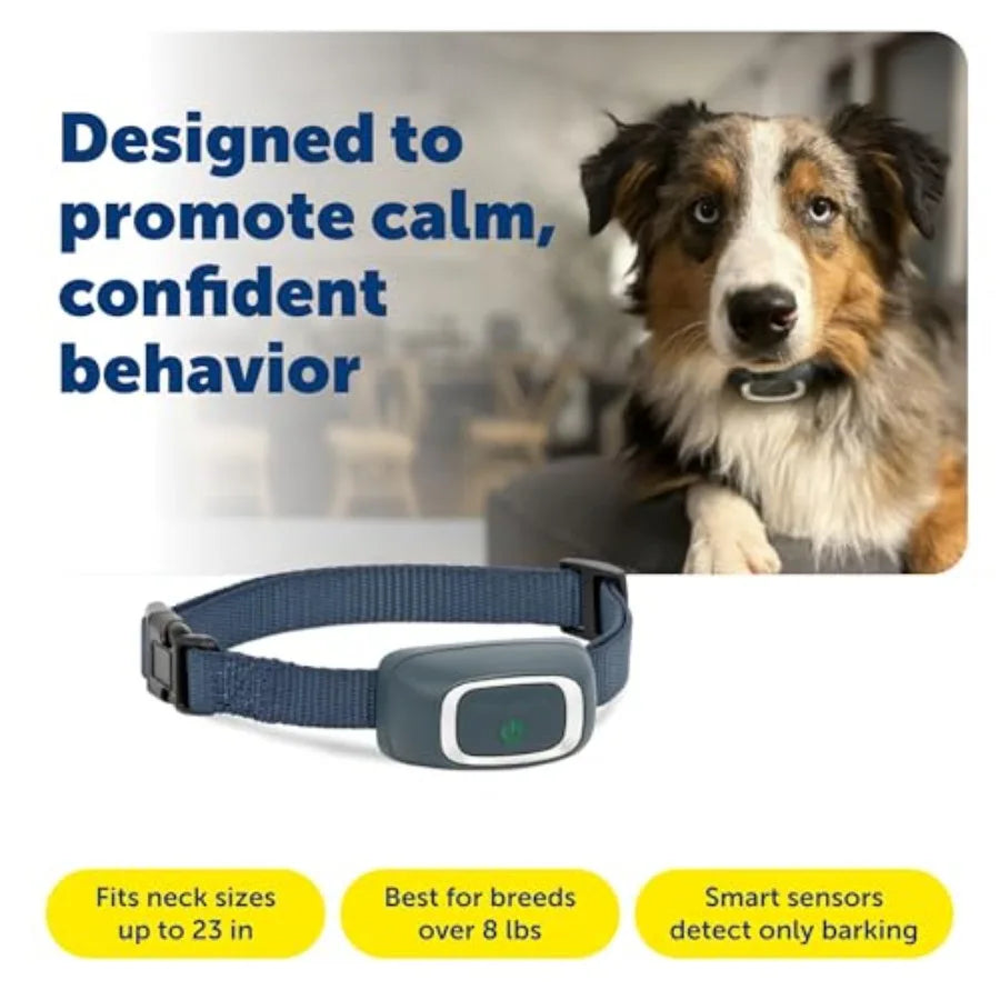 Lite Rechargeable Bark Collar for Small Dogs With 15 Levels Static Correction