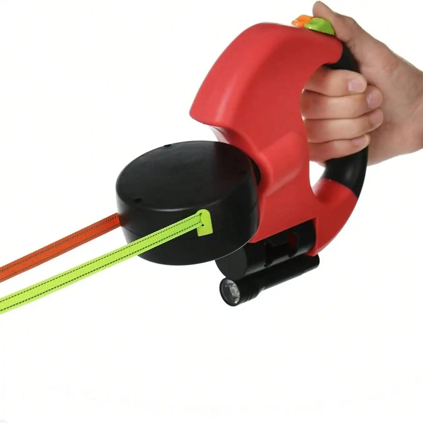 Universal Retractable Dual Dog Leash With 360 Degree Swivel