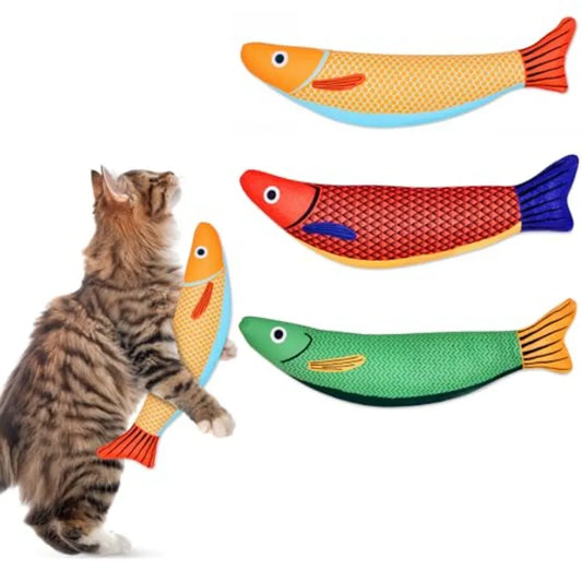 Catnip Cat Toys for Cats Soft Durable Rattle Chew Toy