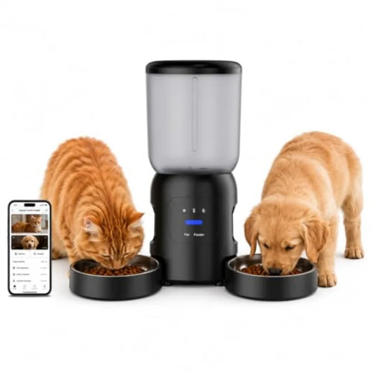 Smart Pet Feeder With 2K AI Camera And WiFi Control