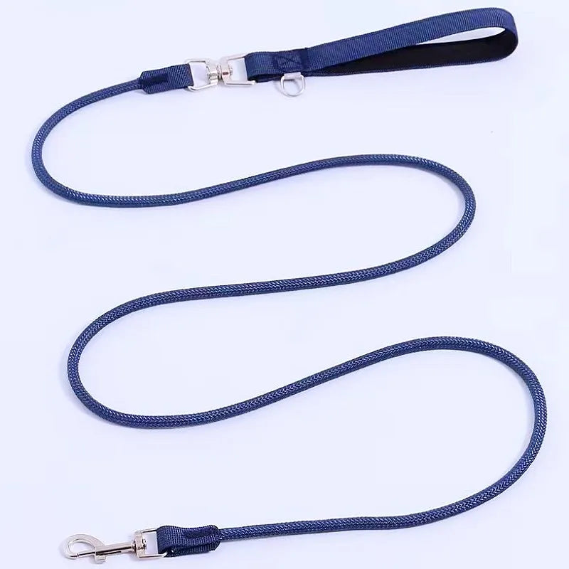 Premium Nylon Dog Leash With Padded Handle For Safer Walking