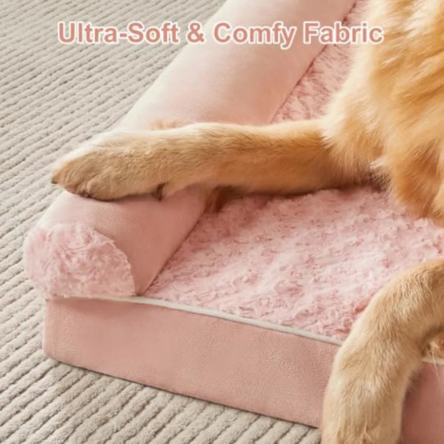 Orthopedic Dog Bed Waterproof Couch With Removable Washable Cover