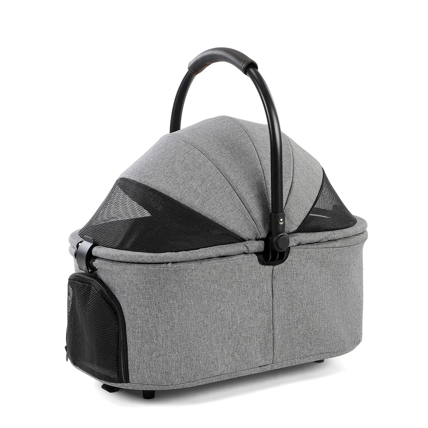 Three In One Foldable Pet Stroller With Removable Carrier All Terrain Waterproof