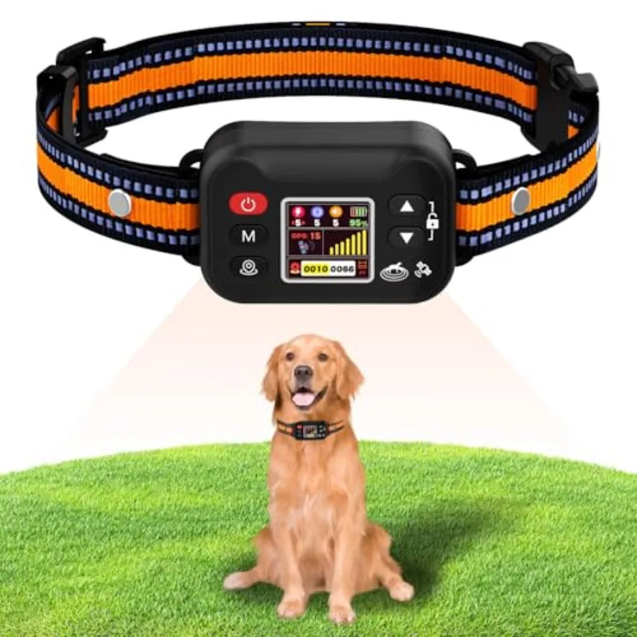 GPS Dog Collar Outdoor Waterproof Nylon With 3 Correction Modes