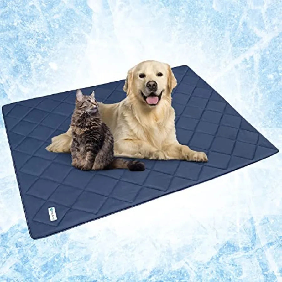 Cooling Dog Blanket Lightweight Fluffy Pet Throw Bed Cover