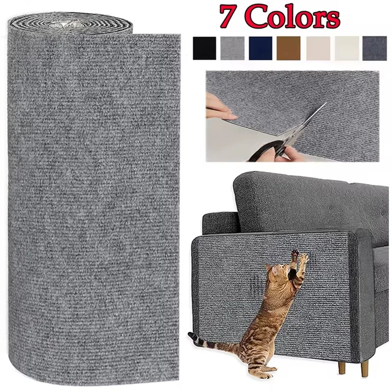 Cat Scratcher Sofa Protector Self Adhesive Carpet DIY Pad