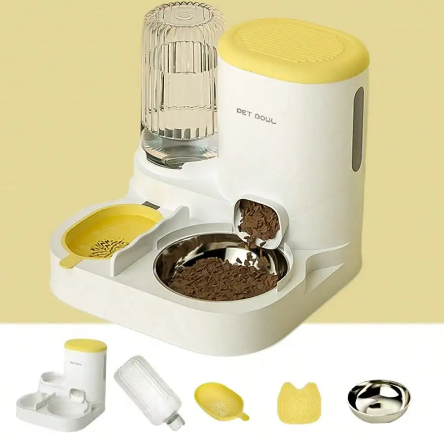 2 In 1 Automatic Pet Feeder And Water Dispenser Detachable