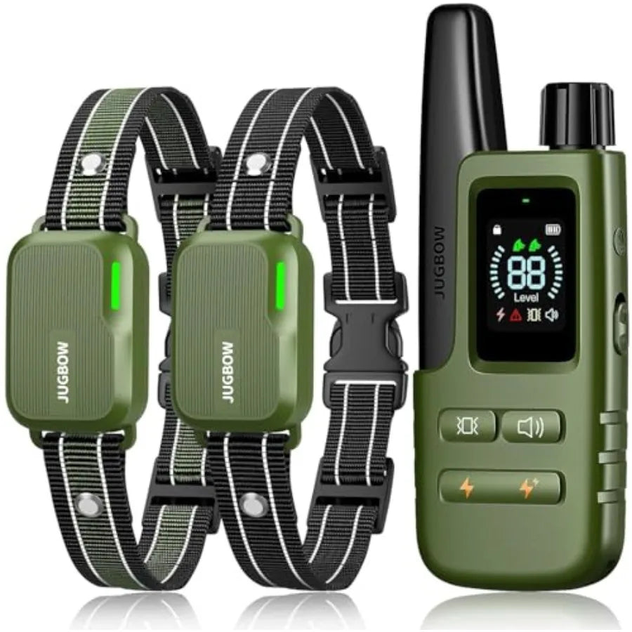 Dual Dog Training Collar For Two Dogs 10-120 Lbs IPX8