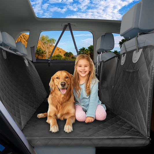 BINGOPAW Waterproof Dog Car Seat Cover Hammock for Back Seat