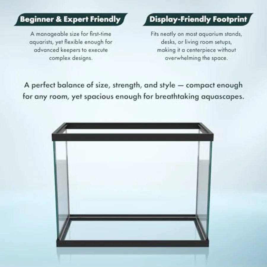 Glass Aquarium Tank For Freshwater And Saltwater Betta