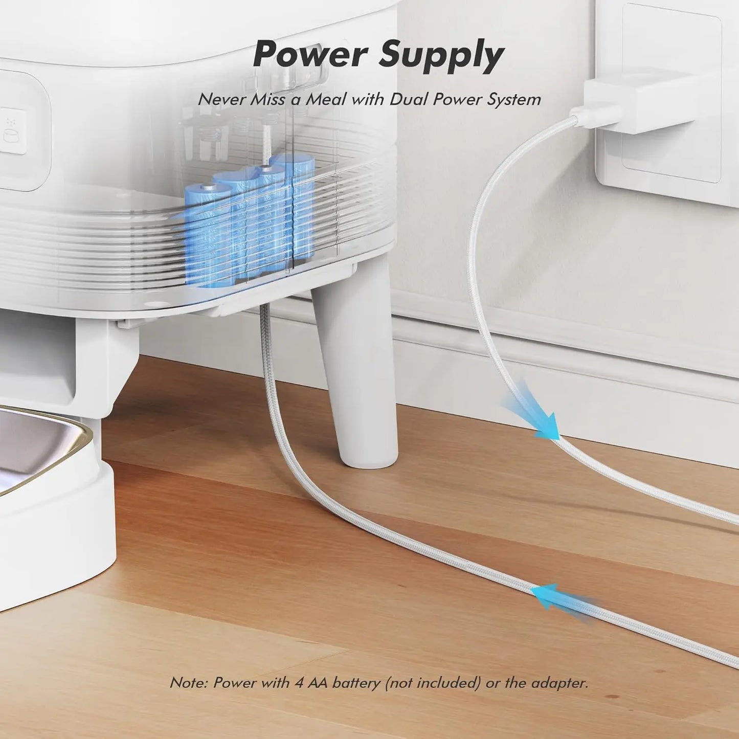Nityers Automatic Cat Feeder With Timer And Voice Recorder