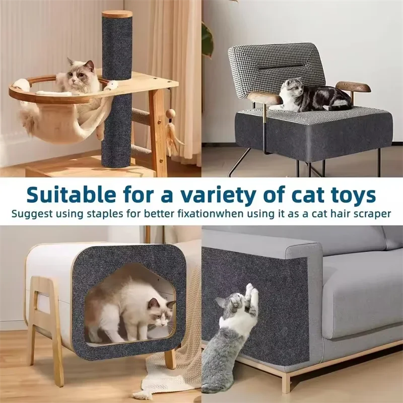 Cat Scratcher Sofa Protector Self Adhesive Carpet DIY Pad