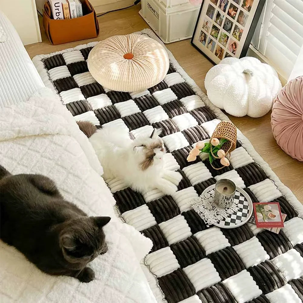 Dog Bed Warm Mat Seat Cover Anti Slip Washable Cushion
