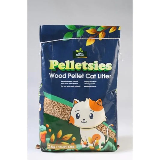 All Natural Pine Wood Cat Litter Pellets Odor Control
