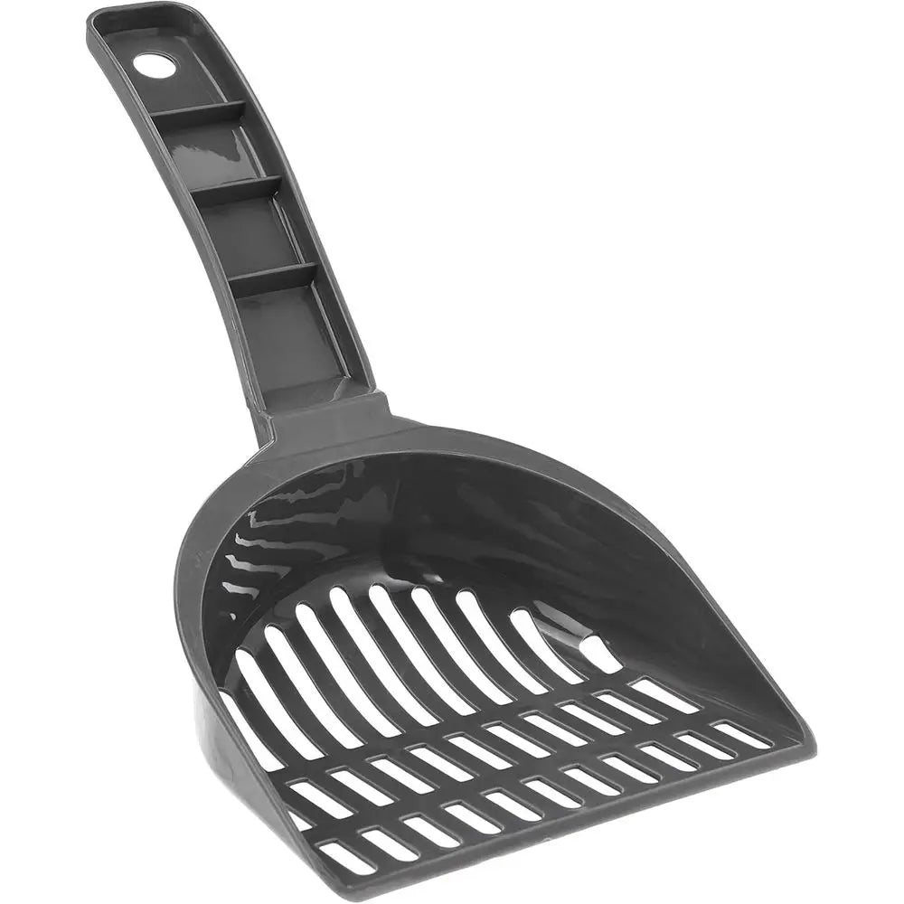 Durable Cat Litter Scoop With Holder Hangs On Litter Box
