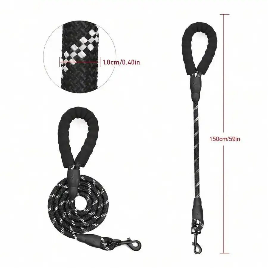 No-Pull Dog Harness With Dual Leash Clips Adjustable Padded Vest