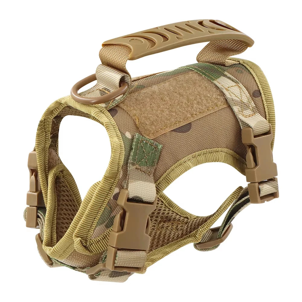 Cat Harness And Leash Set With Handle Adjustable Pet Vest