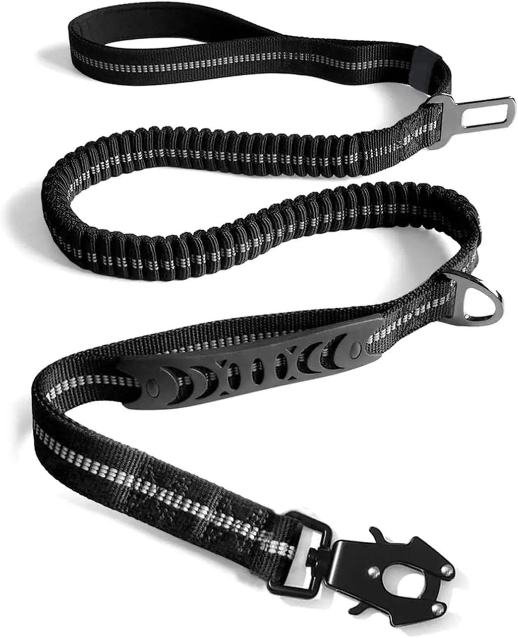 Reflective Shock Absorbing Leash for Large Dogs No Pull Tactical