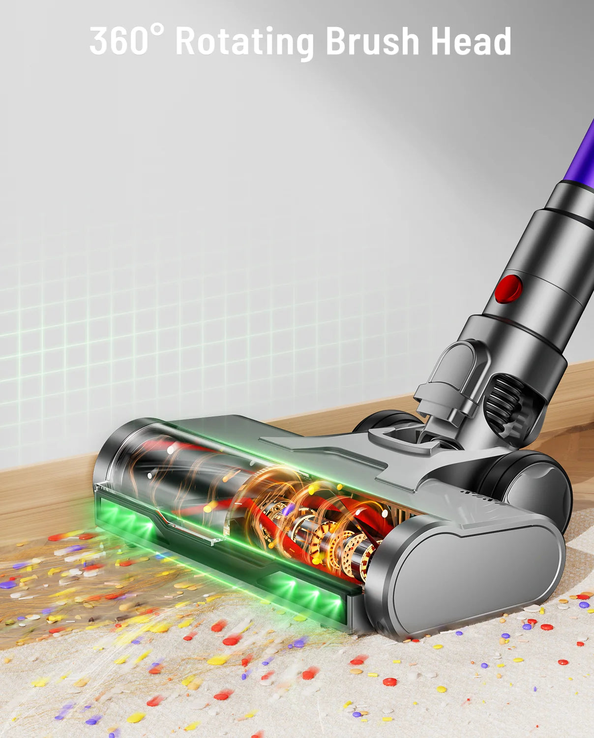 VAKERR X15 Pro 650W Cordless Vacuum With 65KPa Suction