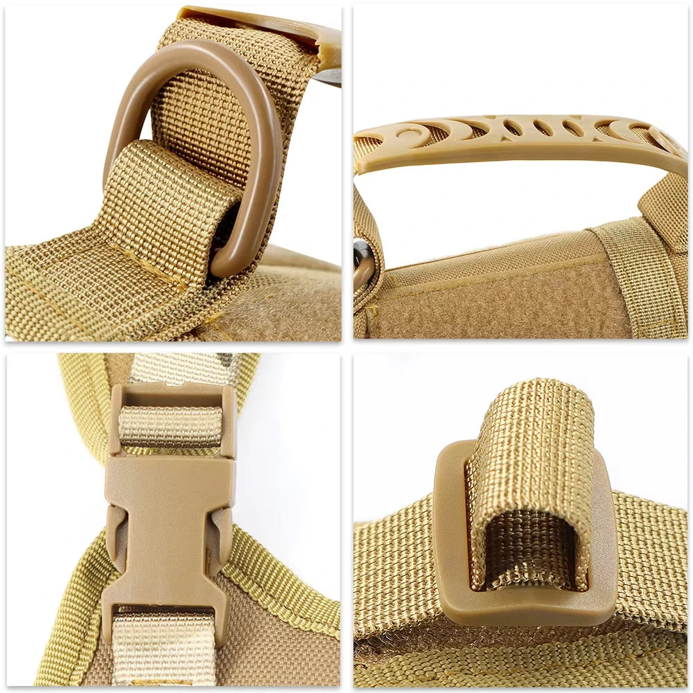 Cat Harness And Leash Set With Handle Adjustable Pet Vest