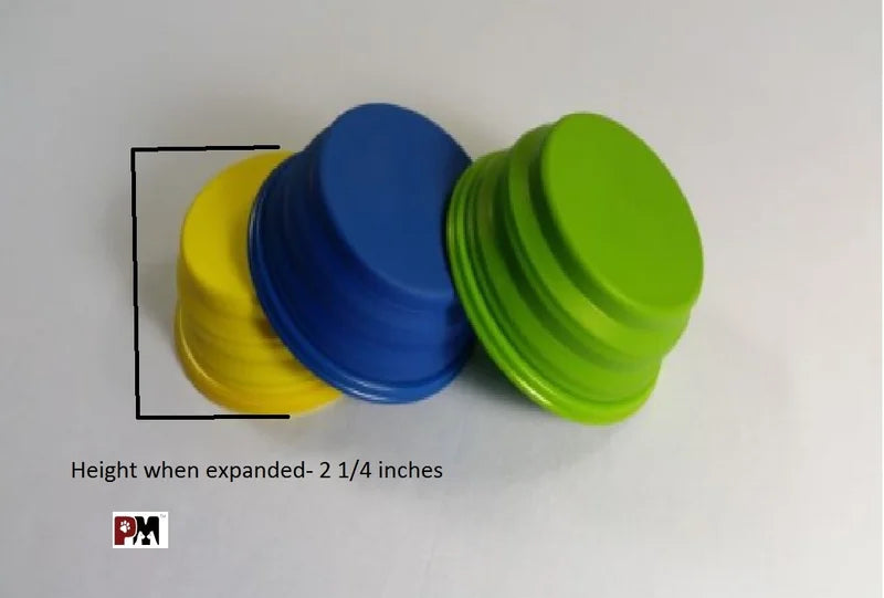 Travel Collapsible Dog Bowl Cat Feeding Cup BPA Free