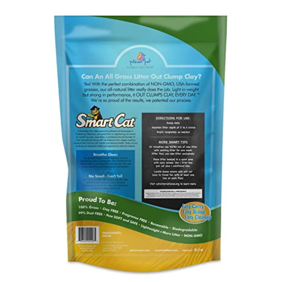 All Natural Clumping Cat Litter Unscented Lightweight Dust Free Formula