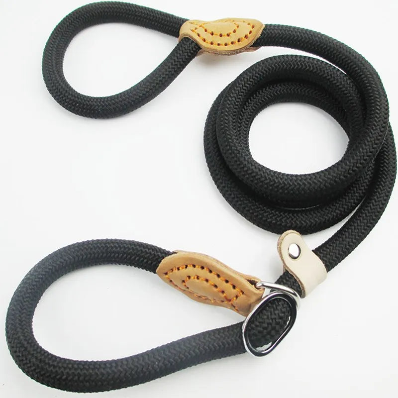 Nylon Dog Leash Heavy Duty Braided Training Lead For Dogs