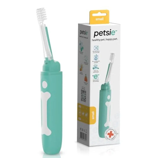 Electric Dog Toothbrush For Small Dogs Vet Developed Electrolytic Technology