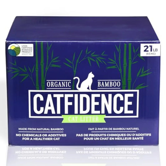 Organic Bamboo Cat Litter Unscented Dust Free Odor Control