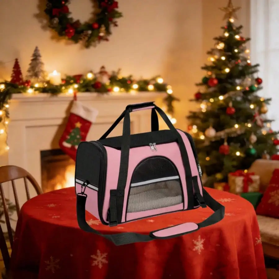 Breathable Pet Carrier Bag Airline Approved Foldable Travel Carrier