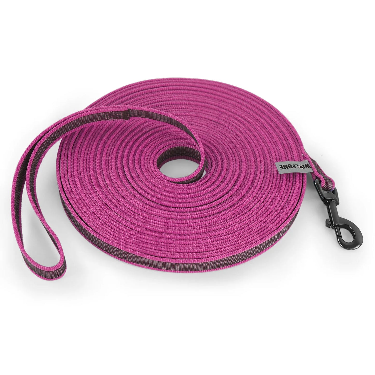 Fiber Dog Leash for Training Dual Color Lightweight Walking
