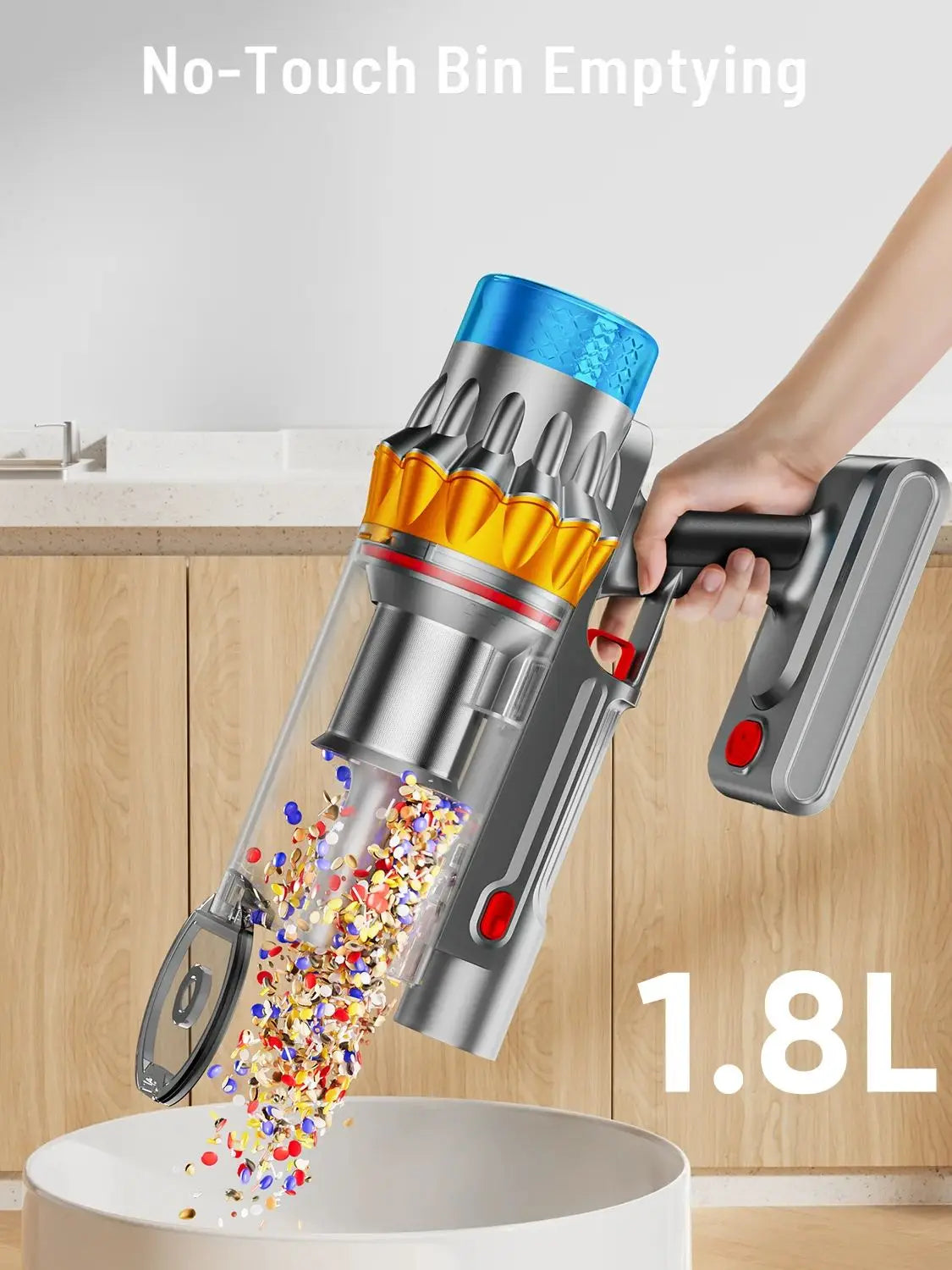 VAKERR X15 Pro 650W Cordless Vacuum With 65KPa Suction