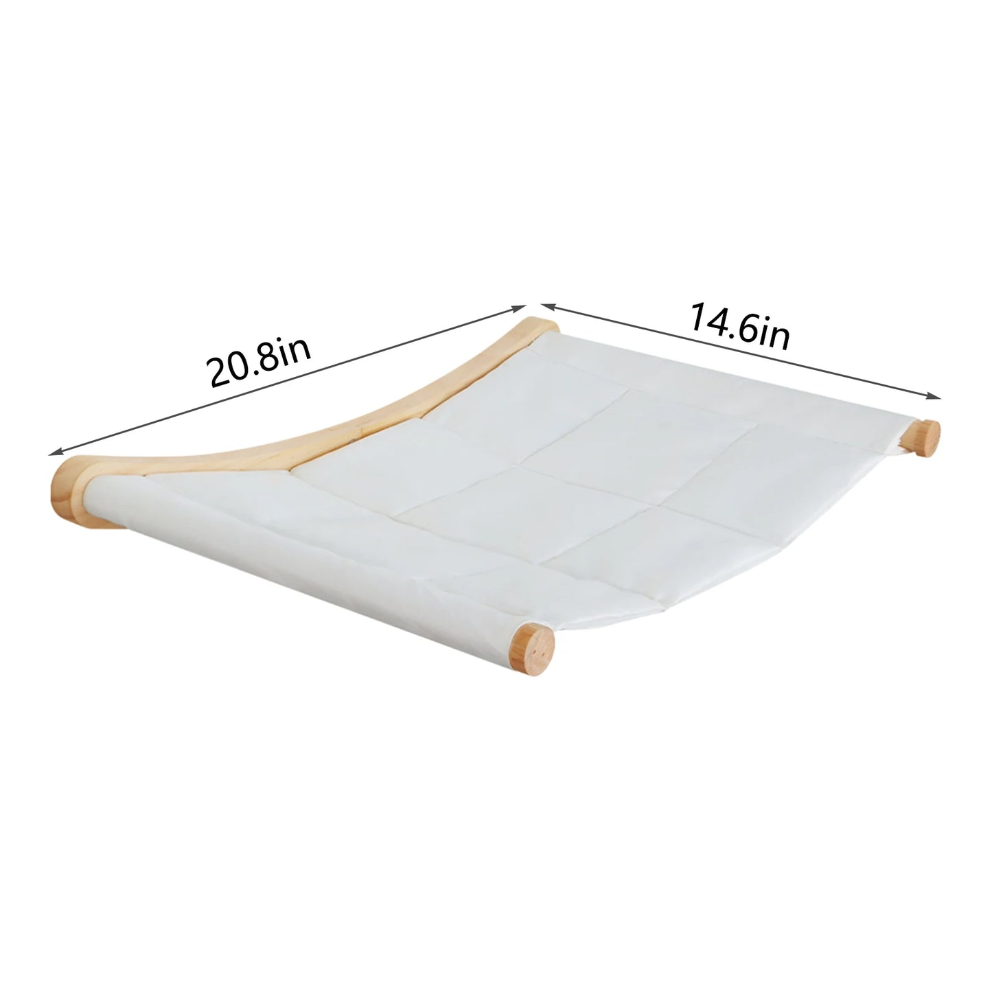 PETRAVEL Cat Wall Mounted Climbing Shelf Four Step Scratching Post